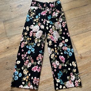 Mauve Colette Cropped Wide Leg Pant